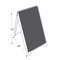 Azar Displays Two-Sided Black A-Board Sidewalk Sign 300252 - alternate 2